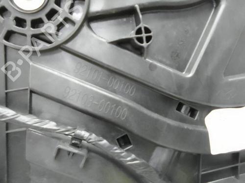 Used Front right window mechanism HYUNDAI TUCSON (TL, TLE) 1.6 CRDi hybrid 48V All-wheel Drive (136 hp) 23255879