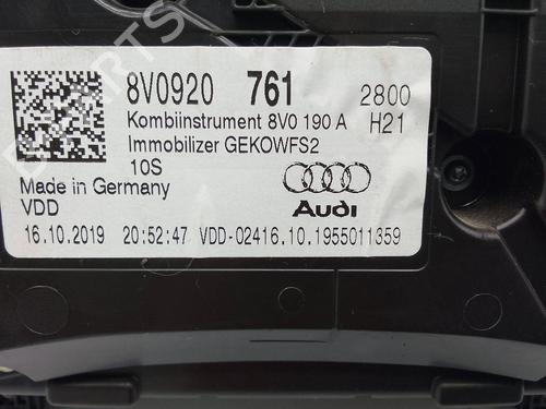 Instrument cluster AUDI A3 (8V1, 8VK) 1.6 TDI | BP28146043C47 