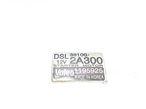 Starter KIA SPORTAGE III (SL) 1.7 CRDi | BP34421341M8 - Image 3