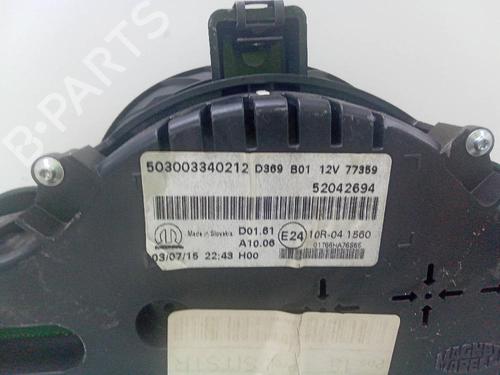Used Instrument cluster FIAT 500X (334_) [2014-2025]  18581257