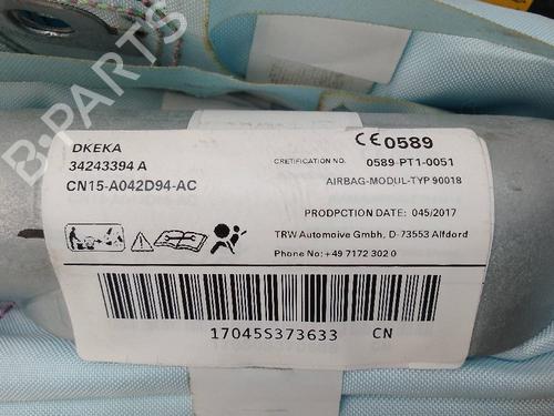 Right curtain airbag FORD ECOSPORT  | BP19938341C12 