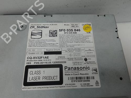 Radio SEAT LEON (5F1) 2.0 TDI | BP28145053E6 