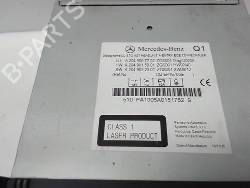 Radio MERCEDES-BENZ GLK-CLASS (X204)  | BP23185380E6 