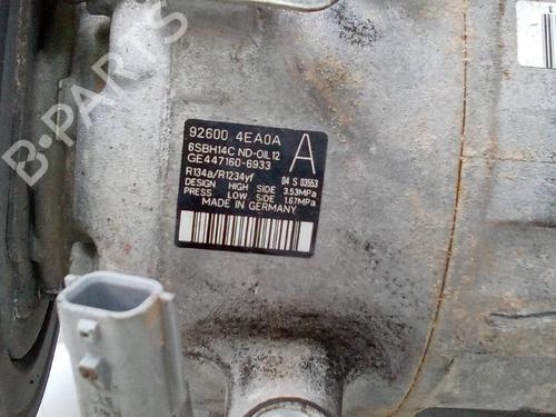 AC compressor NISSAN QASHQAI II SUV (J11, J11_) 1.5 dCi | BP19519505M34 