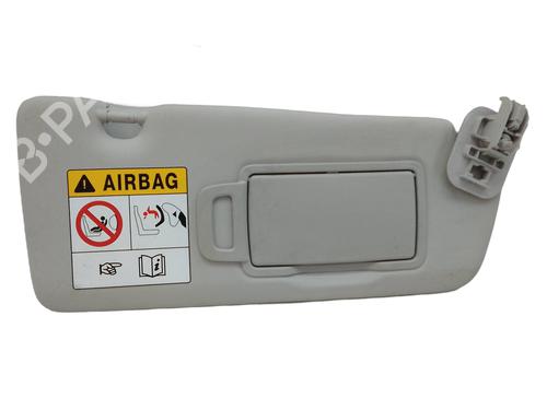 Right sun visor RENAULT MEGANE IV Hatchback (B9A/M/N_) 1.2 TCe 130 (B9MR) | BP18737211I2 - Image 2