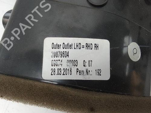 Used Air vent OPEL ASTRA K (B16) 1.6 CDTi (68) (136 hp) 18736927