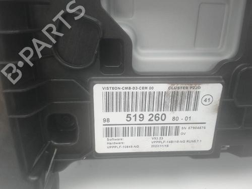 Instrument cluster OPEL CORSA F (P2JO) 1.2 (68) | BP21832862C47 