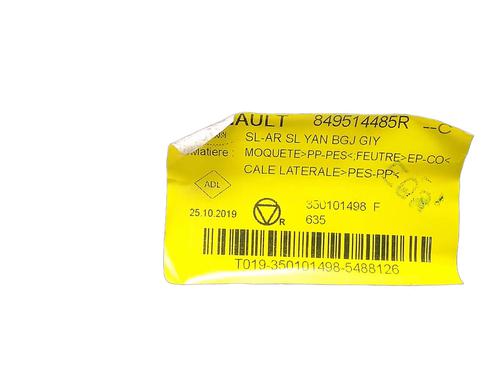 Boot lining RENAULT CLIO V (B7_) | BP22425040I3 - Image 4