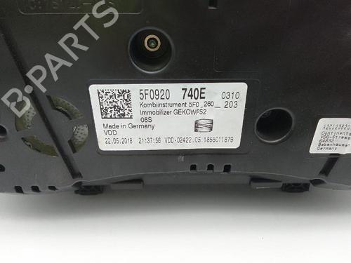 Instrument cluster SEAT LEON (5F1) 1.6 TDI | BP26492840C47 