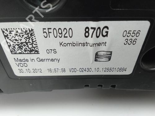 Instrument cluster SEAT LEON (5F1) 2.0 TDI | BP28150873C47 