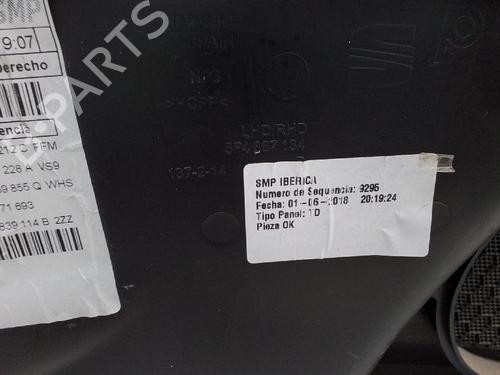 Used Rear right panel SEAT LEON (5F1) [2012-2021]  26492832