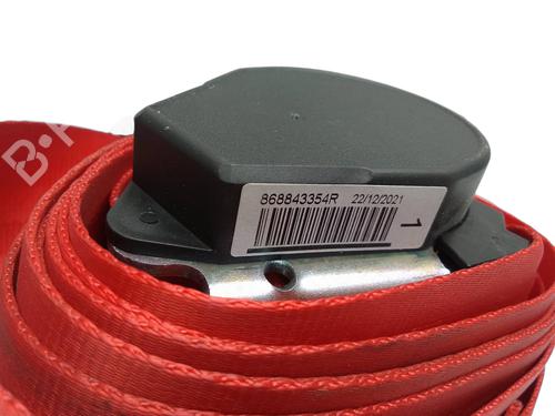 Front right seatbelt RENAULT MASTER III Van (FV) 2.3 dCi 135 FWD (FV0N, FV08, FV06, FV00, FV1S) | BP24155654I25 - Image 4