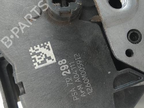 Rear right lock PEUGEOT 3008 I MPV (0U_) 1.6 HDi | BP19583133C99 