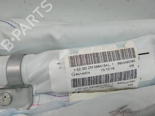 Used Left curtain airbag PEUGEOT 208 I (CA_, CC_) 1.2 VTI 82 (82 hp) 23103430