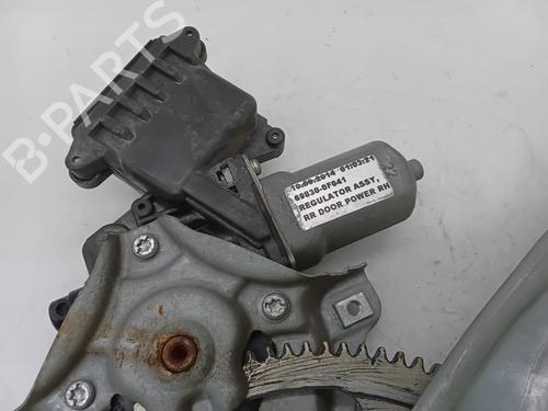 Rear right window mechanism TOYOTA VERSO (_R2_) 1.8 (ZGR21_, ZGR21R) | BP29386471C25 