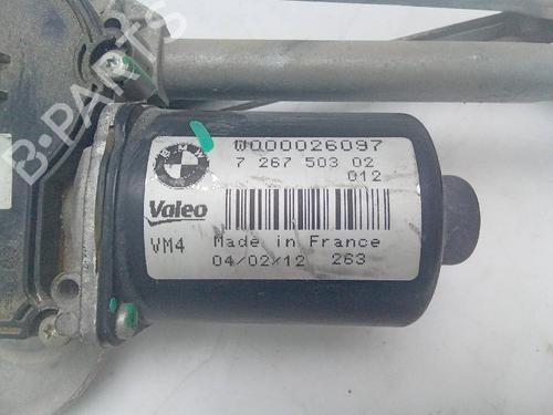 Used Front wiper motor BMW 3 (F30, F80) 320 d (184 hp) 18577773