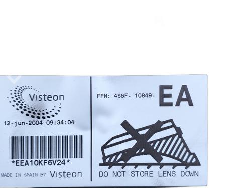 Instrument cluster FORD FIESTA V (JH_, JD_) 1.4 16V | BP18592624C47