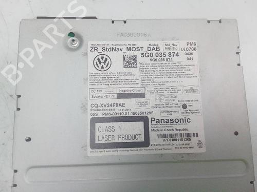 Used Radio VW GOLF VII (5G1, BQ1, BE1, BE2) [2012-2021]  26232653