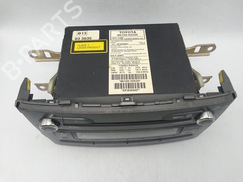 Radio TOYOTA AURIS (_E15_) 1.4 D-4D (NDE150_, NDE150R) | BP29386156E6 