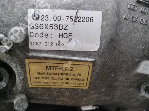 Gearbox BMW X3 (E83) 2.0 sd | BP23997425M3 