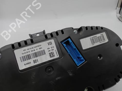 Instrument cluster SEAT IBIZA IV (6J5, 6P1) 1.2 | BP29396250C47 