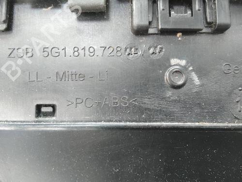 Air vent VW GOLF VII (5G1, BQ1, BE1, BE2) 1.6 TDI 4motion | BP23032359I21 