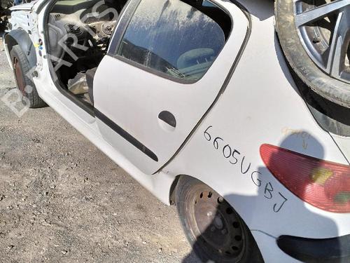 Used Front left seatbelt PEUGEOT 206 Hatchback (2A/C) 1.4 HDi eco 70 (68 hp) 23654274