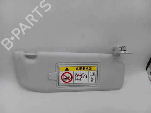Used Right sun visor PEUGEOT 208 I (CA_, CC_) 1.5 BlueHDI 100 (102 hp) 29176762