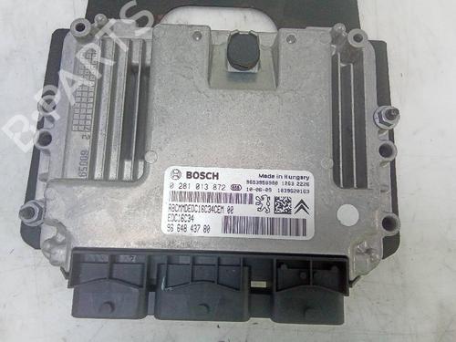 Used Engine control unit (ECU) PEUGEOT PARTNER Tepee 1.6 HDi 16V (90 hp) 18593307