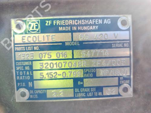 Gearbox RENAULT MASTER III Platform/Chassis (EV, HV, UV)  | BP21526881M3 
