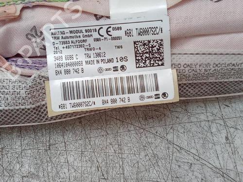 Højre gardin airbag AUDI A1 (8X1, 8XK) [2010-2019]  19642909