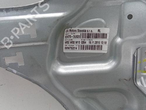 Used Rear left window mechanism KIA SPORTAGE III (SL) 1.7 CRDi (116 hp) 18970825