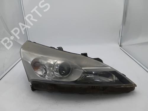 Right headlight TOYOTA VERSO (_R2_) 1.8 (ZGR21_, ZGR21R) 811100F161