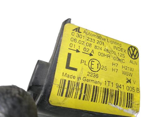 Left headlight VW TOURAN (1T1, 1T2) 1.9 TDI | BP32081470C28