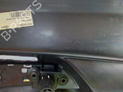Used Front left panel PEUGEOT PARTNER Box Body/MPV (K9) 1.5 BlueHDi 100 (102 hp) 26051068