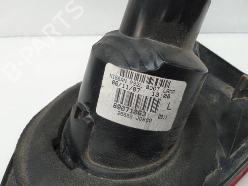Used Left tailgate light NISSAN QASHQAI / QASHQAI +2 I (J10, NJ10, JJ10E) 1.6 dCi (130 hp) 20504891