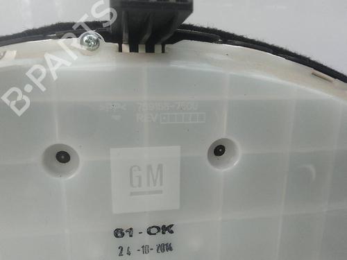 Instrument cluster OPEL ZAFIRA TOURER C (P12) 1.6 CDTI (75) | BP20853425C47 