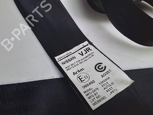 Rear right seatbelt NISSAN LEAF (ZE0) Electric | BP30050796I28 