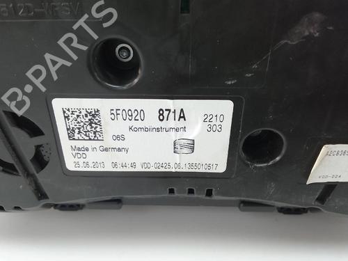 Instrument cluster SEAT LEON ST (5F8) 2.0 TDI | BP22777814C47 