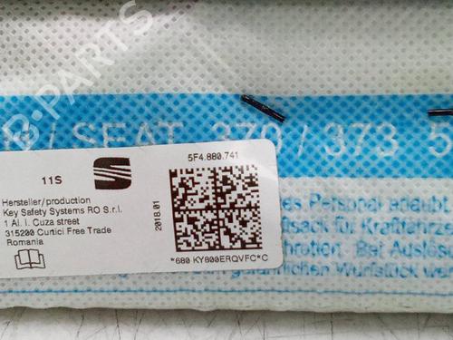 Airbag hemel links SEAT LEON (5F1) [2012-2021]  18890792