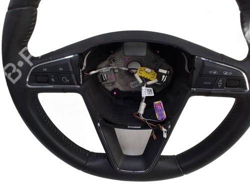 Steering wheel SEAT IBIZA V (KJ1, KJG) 1.6 TDI | BP18575790C49 
