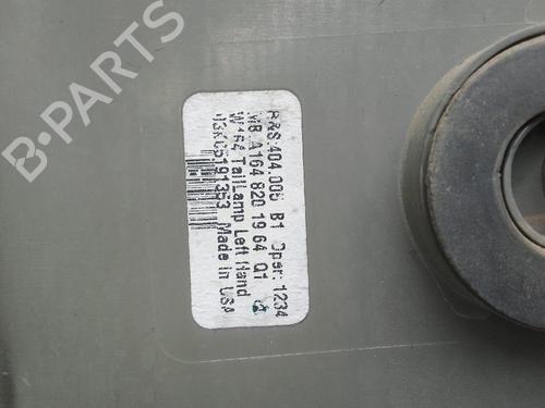 Used Left taillight MERCEDES-BENZ M-CLASS (W164) ML 350 CDI 4-matic (164.122) (224 hp) 26314586