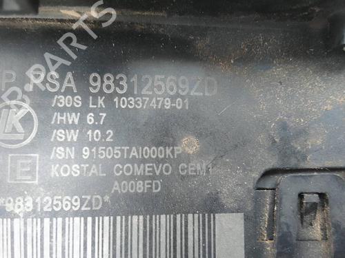 Squib airbag CITROËN BERLINGO (ER_, EC_) 1.5 BlueHDi 100 | BP23127156C102 