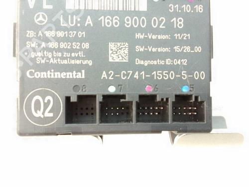 Comfort control module MERCEDES-BENZ M-CLASS (W166) ML 250 CDI / BlueTEC 4-matic (166.004, 166.003) | BP18578041M56 