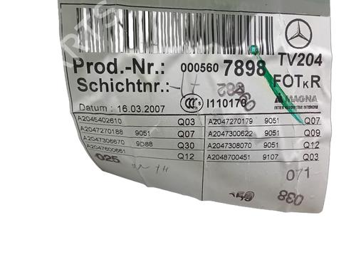 Rear right panel MERCEDES-BENZ C-CLASS (W204) C 220 CDI (204.008) | BP39529598C61 - Image 4