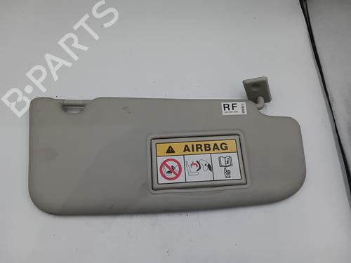Used Right sun visor RENAULT KADJAR (HA_, HL_) 1.2 TCe 130 (HLMR) (130 hp) 28810672