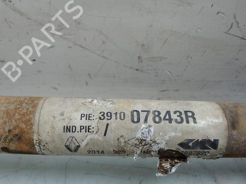Right front driveshaft RENAULT MEGANE III Hatchback (BZ0/1_, B3_) 1.2 TCe (BZ2B, BZ11) | BP27924198M39 