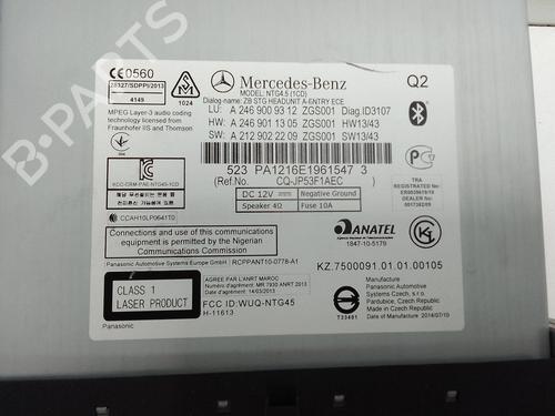 Radio MERCEDES-BENZ B-CLASS Sports Tourer (W246, W242) B 180 CDI (246.200) | BP28145237E6