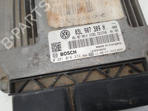 Engine control unit (ECU) VW PASSAT B7 Variant (365) 2.0 TDI | BP28145897M57 