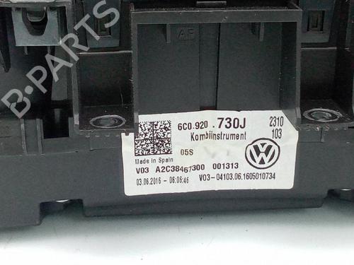 Instrument cluster VW POLO V (6R1, 6C1)  | BP23127268C47 